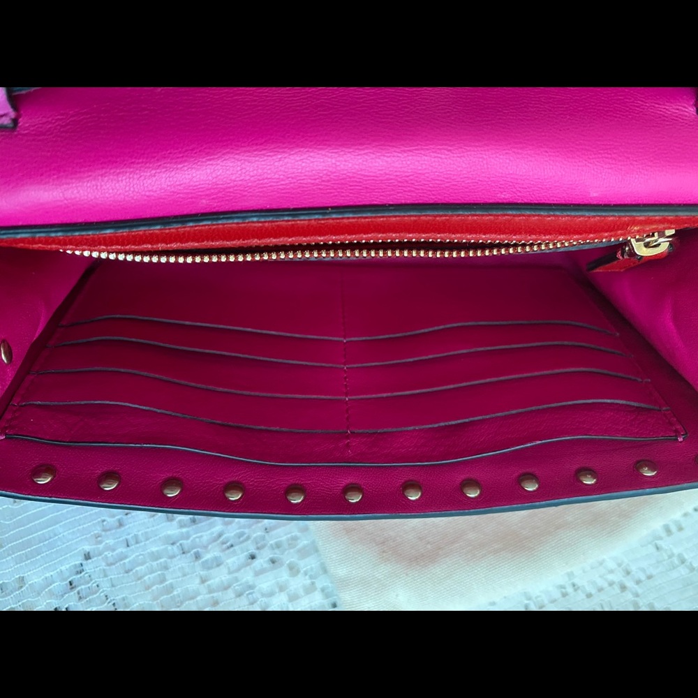 AUTHENTIC VALENTINO GARAVANI ROCKSTUD SPIKE SHOULDER BAG - Picture 11 of 16